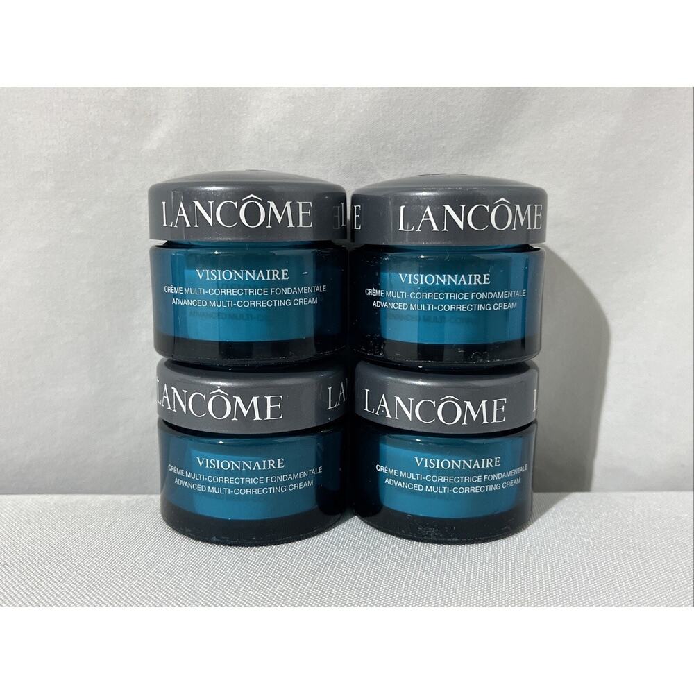 Lot of 4 Lancome Visionnaire Advanced Multi-Correcting Cream ~ 0.5 oz x 4